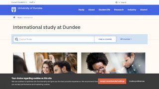 
                            3. International : Study : University of Dundee