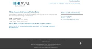 
                            6. International - Third Avenue Management