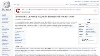 
                            5. International University of Applied Sciences Bad Honnef ...