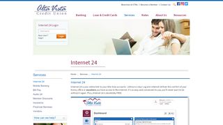 
                            7. Internet 24 | Alta Vista Credit Union