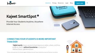 
                            6. Internet Access Outside the Classroom | Kajeet SmartSpot®
