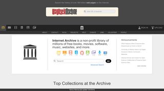 
                            10. Internet Archive: Digital Library of Free & Borrowable ...