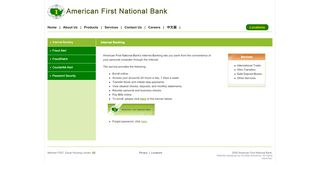 
                            1. Internet Banking - AFNB.COM