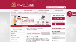 
                            2. Internet Banking - Agribank