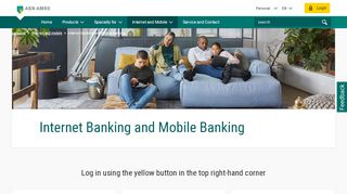
                            2. Internet Banking and Mobile Banking– logging in - ABN AMRO