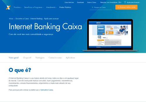 
                            3. Internet Banking - Atendimento | Caixa