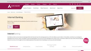 
                            4. Internet Banking - Axis Bank