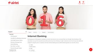 
                            6. Internet Banking - bd.airtel.com