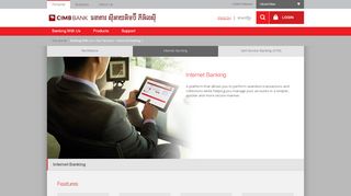 
                            6. Internet Banking - cimbbank.com.kh