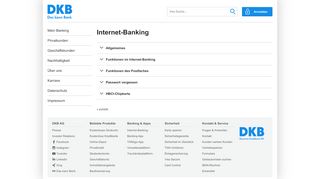 
                            2. Internet-Banking | DKB AG