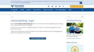 
                            2. Internet Banking - Login | Volksbank Niederösterreich AG