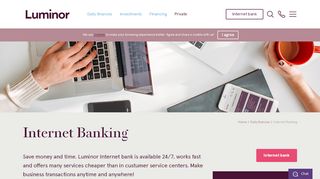 
                            9. Internet Banking | Luminor