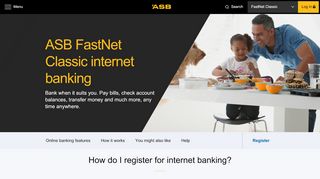 
                            1. Internet banking - Online banking with FastNet Classic | ASB