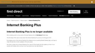 
                            5. Internet Banking Plus | first direct