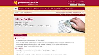 
                            5. Internet Banking - Punjab National Bank