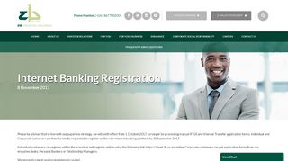 
                            1. Internet Banking Registration - ZB Bank