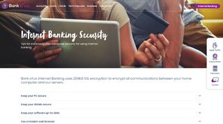 
                            8. Internet Banking Security | Bank of us