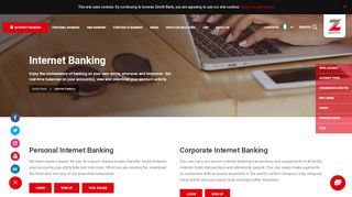 
                            3. Internet Banking - Zenith Bank Plc