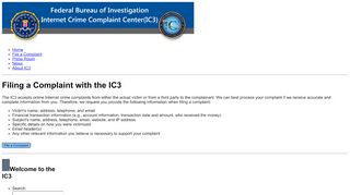 
                            5. Internet Crime Complaint Center (IC3) | Home