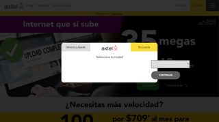 
                            7. Internet de Fibra Optica, Telefonía y TV | Axtel