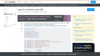 
                            11. internet explorer - Login to a website using VBA - Stack ...