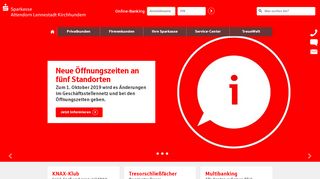 
                            1. Internet-Filiale - Sparkasse Attendorn Lennestadt Kirchhundem