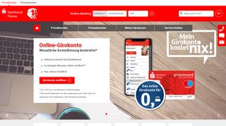 
                            7. Internet-Filiale - Sparkasse Hanau