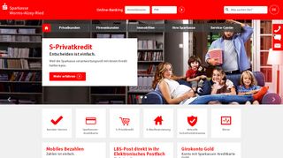 
                            9. Internet-Filiale - Sparkasse Worms-Alzey-Ried