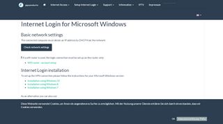 
                            2. Internet Login for Microsoft Windows [gigaspeedsurfer Essen ...