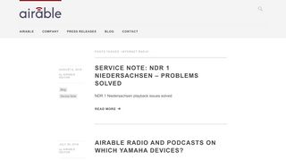 
                            1. Internet Radio | airable