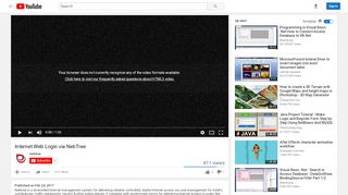 
                            5. Internet Web Login via NebTree - YouTube