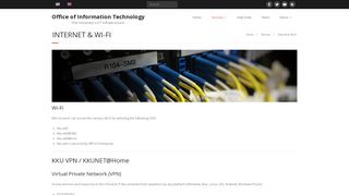 
                            2. Internet & Wi-Fi – Office of Information Technology