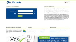 
                            10. Internetové bankovnictví | Fio banka