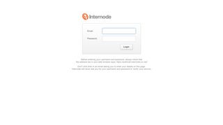 
                            5. Internode Webmail 6.20.12 - Login Page