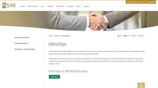 
                            1. Internships – Singapore Institute of Management (SIM)