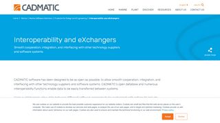 
                            7. Interoperability and eXchangers - CADMATIC
