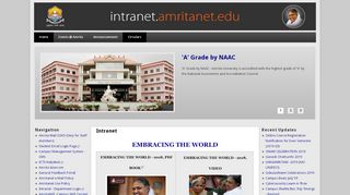 
                            9. Intranet | Intranet Amrita Vishwa Vidyapeetham Coimbatore ...