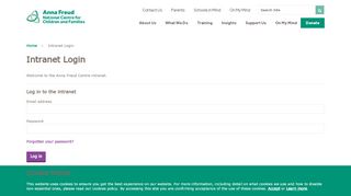 
                            9. Intranet Login | Anna Freud Centre
