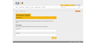 
                            2. Intranet Login - GIQS