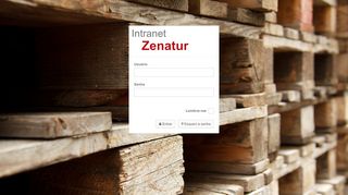 
                            7. Intranet Zenatur - Login