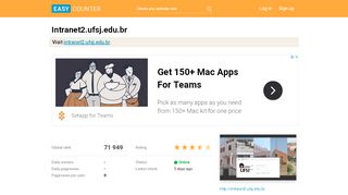 
                            8. Intranet2.ufsj.edu.br: Universidade Federal de São …