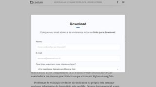 
                            8. Introdução ao JSF e Primefaces - caelum.com.br