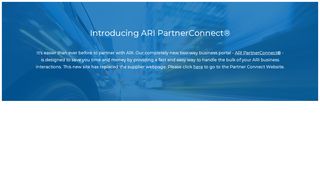 
                            11. Introducing ARI PartnerConnect® - suppliers.arifleet.com