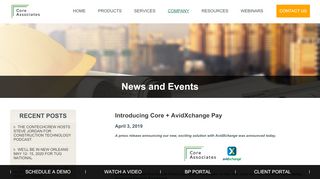 
                            8. Introducing Core + AvidXchange Pay - Core Associates, LLC