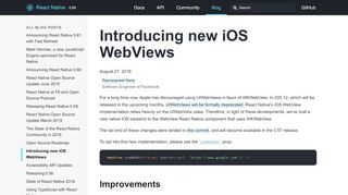 
                            7. Introducing new iOS WebViews · React Native - Facebook Open Source