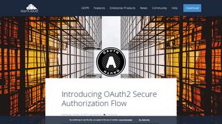 
                            2. Introducing OAuth2 Secure Authorization Flow – ownCloud