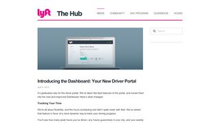 
                            2. Introducing the Dashboard: Your New Driver Portal — The Hub