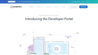 
                            9. Introducing the Developer Portal | Contentful