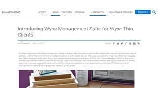 
                            4. Introducing Wyse Management Suite for Wyse Thin Clients