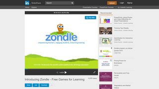 
                            8. Introducing Zondle - Free Games for Learning - …